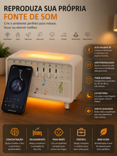 Carregar imagem no visualizador da galeria, Difusor 4 em 1 com Ruído Branco