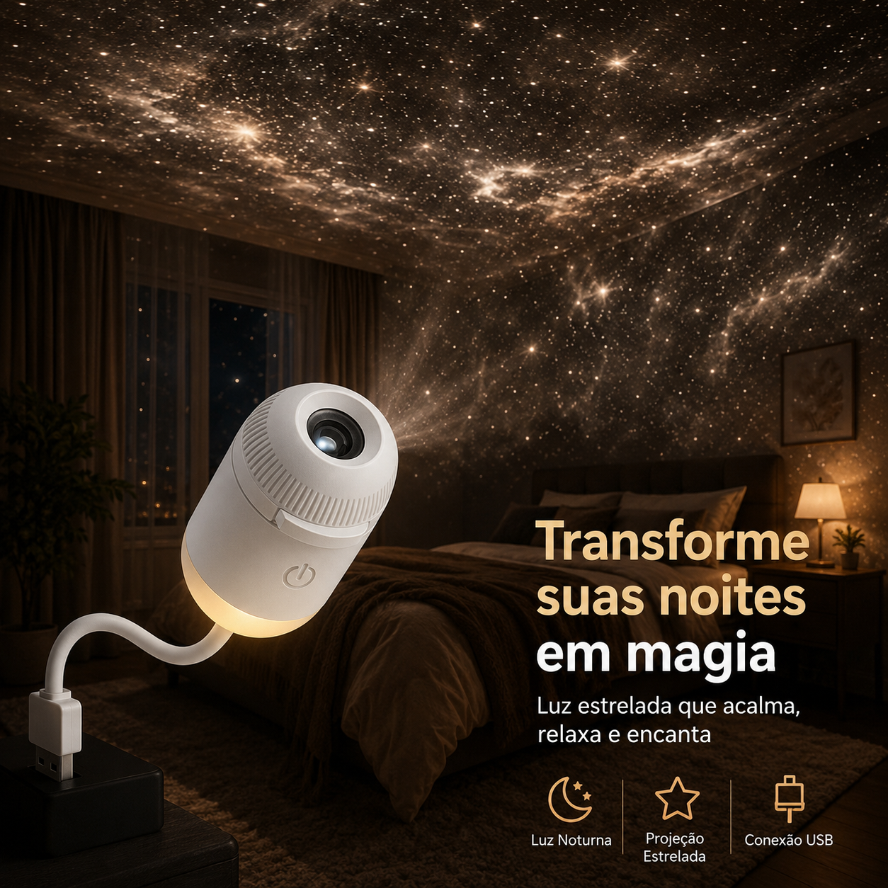 Galaxy Star Projector