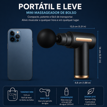 Carregar imagem no visualizador da galeria, MuscleVolt - Pistola de Massagem
