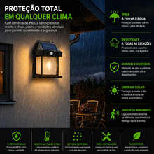 Carregar imagem no visualizador da galeria, Luminária Solar de Parede
