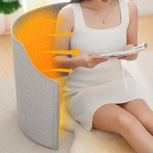 Carregar imagem no visualizador da galeria, Silent Foldable Leg Warmer Pro - Under Desk Electric Foot Heater with Thermostat &amp; Auto Shut Off for Office Home Timer
